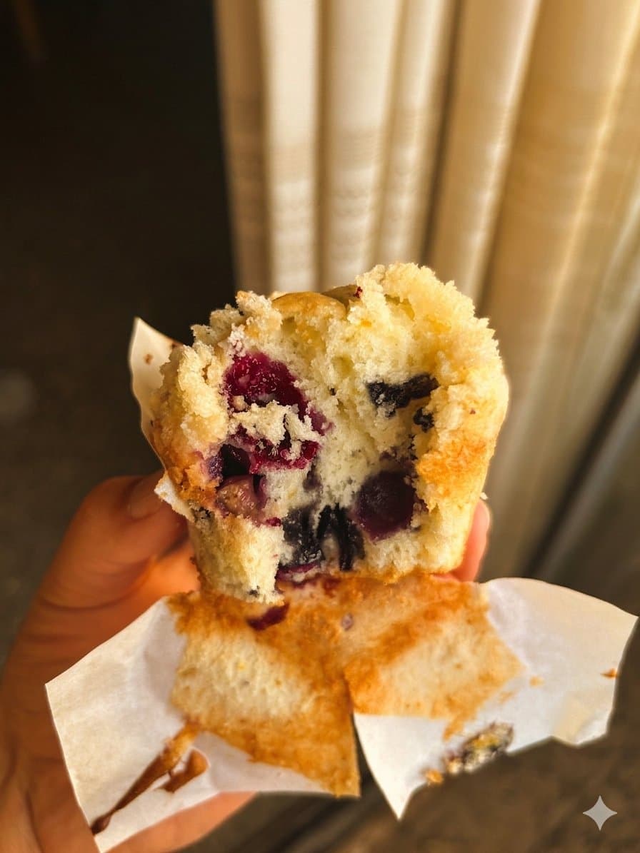 x2 Muffins de Limón y Arándanos - Imagen 2