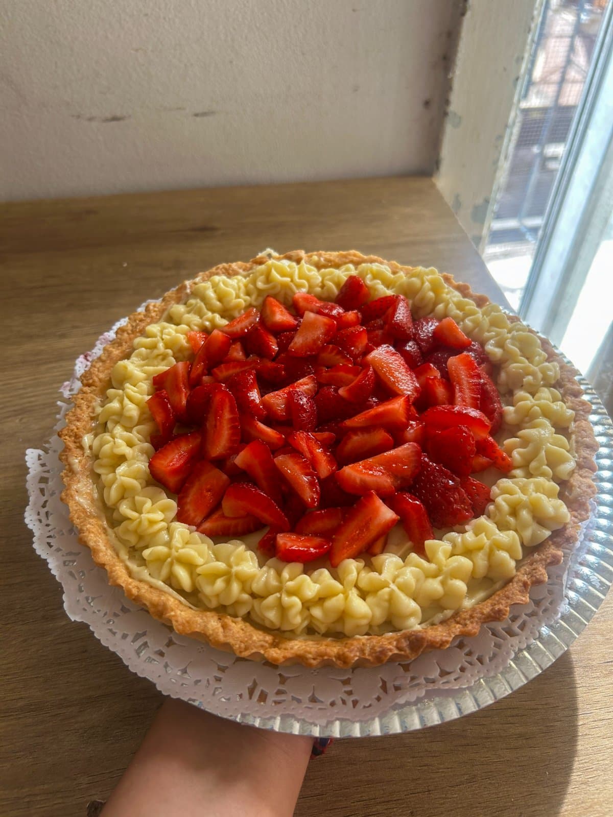 Tarta de pastelera y frutilla (24cm) - Imagen 3